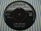 DARLENE LOVE - A FINE, FINE BOY ORIGINAL 1963 UK LONDON 7