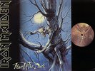 2 LP MADE IN ITALY IRON MAIDEN FEAR OF THE DARK G/FOLD SLEEVE W/LYRICS & PHOTOS