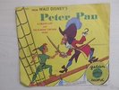 Golden Yellow Record From Walt Disney's PETER PAN 78rpm 1952