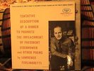 BEAT POET LAWRENCE FERLINGHETTISPOKEN WORD SERIES ON RED VINYL Fantasy 7004