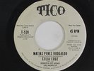 CELIA CRUZ: Matias Perez Boogaloo / Cuando Estoy Contigo 45 (dj) Latin