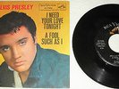 ELVIS PRESLEY 1959 A FOOL SUCH AS I W. ORIGINAL  PICTURE SLEEVE