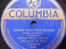 jazz blues 78 RPM-bessie smith- down hearted blues /gulf coast blues-1923