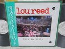 Lou Reed / Live In Italy, Japan 2LPs, Promo White Label, Low Sale