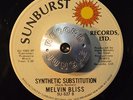 RARE SOUL FUNK 45 - MELVIN BLISS - SYNTHETIC SUBSTITUTION Breaks scarce HEAR