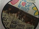 NEW THE BEATLES All You Need Is Love 45 Parlophone RP-5620 UK 1987  PICTURE DISC