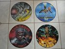 Iron Maiden Picture Disc x 4 - Seventh/Holy/Icarus/Dead One