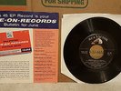 ORG JUNE 1956 ELVIS PRESLEY SAVE-ON-RECORDS BULLETIN FOR JUNE 45 EP SPA-7-27 RCA