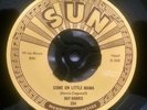 SUN 254 Ray Harris Come On Little Mama/Where'd You Stay Rockabilly - repro 45