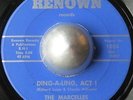 RARE SOUL MOD DANCER THE MARCELLES Ding-a-ling RENOWN LISTEN