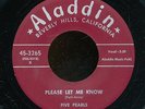 45bs-R&B vocal group- ALADDIN 3265-Five Pearls