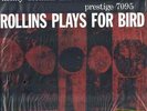 Rollins Sonny Quintet-Rollins Plays For Bird VINYL NEW