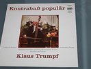 KLAUS TRUMPF Kontrabass Popular ETERNA LP Berliner Streichquartett Near Mint