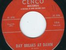 CA Garage Psych Fuzz Backgrounds CENCO 110 Day breaks at dawn / Oh baby please ?