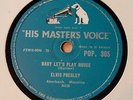 Rare Rock 'n' Roll, Boppers, Jivers ELVIS PRESLEY Baby Let's Play House/HMV