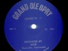 Grand Ole Opry Grand Ole Opry Program No. 72 Grand Ole Opry Vinyl LP