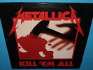 METALLICA   KILL 'EM ALL LP   EXCELLENT  ELEKTRA PRESS