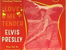 ELVIS PRESLEY - Love Me Tender -  BELGIUM EP WITH UNIQUE P/S * EPA-4006
