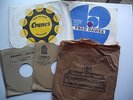 BEATLES LIVERPOOL RECORD SHOPS BAGS AND SLEEVES RUSHWORTH'S CRANES AND DAWES