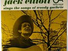 JACK ELLIOTT SINGS THE SONGS OF WOODY GUTHRIE-RECORD APPEARS UNPLAYED, RVG STAMP