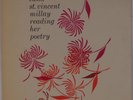 EDNA ST. VINCENT MILLAY: Reading Her Poetry CAEDMON Spoken Word Poem LP