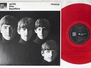 BEATLES WITH THE EMI/ODEON EAS-70131 Japanese Pressing CLEAR RED MONO LP