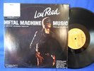 LOU REED metal music machine 2LP ORIG FRANCE EXC