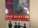 Beatles 45 Records - Love Me Do - Tollie (VJ) - She Loves You - Swan - VG