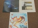 3 x DIRE STRAITS LPs: SELF-TITLED, LOVE OVER GOLD & ALCHEMY LIVE - GOOD COND.
