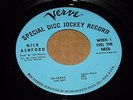 NORTHERN SOUL 45 - NICK ASHFORD - WHEN I FEEL THE NEED - VERVE PROMO
