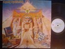 IRON MAIDEN lp POWERSLAVE argentina ID# 16920 PROMO WHITE LABEL-1984 EMI 8250 IR