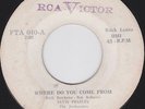 ELVIS PRESLEY - Where do you come from RCA PROMOTIONAL WHITE LABEL PERU 45