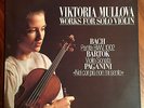 VIKTORIA MULLOVA: WORKS FOR SOLO VIOLIN, Bach, Bartok, Paganini: Philips Digital