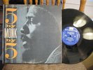 THELONIOUS MONK 5 BY MONK BY 5 GREAT JAZZ LP DEEP GROOVE RIVERSIDE RLP 12-305