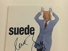 SUEDE - ANIMAL NITRATE / BARRIERS 7'' VINYL RECORD NEW HAND SIGNED Autographed