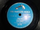 ELVIS PRESLEY . RARE ORIGINAL 1957 HMV POP 378 . 78 rpm .............. PARALYZED