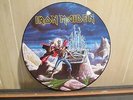1980S IRON MAIDEN RUN TO THE HILLS VINYL RECORD PICTURE DISC UK PRESSING NM