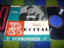50s Supraphon LPM 348 ed1 Josef Suk: Violin recital: Kocian, Dvorak. VERY RARE