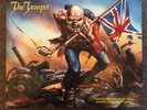 IRON MAIDEN The Trooper Blue Vinyl Limited Edition with Poster