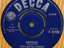 LULU AND THE LUVERS - SATISFIED  ORIGINAL  1965  UK  DECCA  45 MINT
