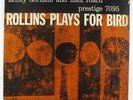 Sonny Rollins - Plays For Bird LP - Prestige PRLP 7095 Mono DG RVG W 50th VG++