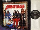 BLACK SABBATH sabotage NEL 6018 uk nems 1980 LP PS EX/VG