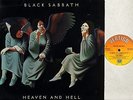 BLACK SABBATH heaven and hell 9102 752 A1/B2 uk vertigo 1980 LP PS EX/VG+
