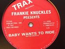 FRANKIE KNUCKLES-BABY WANTS TO RIDE /YOUR LOVE-CHICAGO HOUSE 12