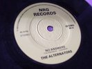 RARE UK Punk 45 The Alternators No Answers / Kid Don't Know NRG Label