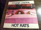 LP- FRANK ZAPPA HOT RATS BIZARRE   RS 6356 BLUE LABEL - 1969 RECORD  ALBUM