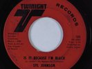 Funk 45 SYL JOHNSON Is It Because I'm Black TWINIGHT HEAR