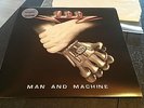 LP  U.D.O. ?– Man And Machine,Limited Edition, Grey, White, Marbled,2002 GR003