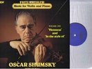* ASV ALH 947 1ST UK   * NM *  OSCAR SHUMSKY - KREISLER MUSIC FOR VIOLIN VOL 1