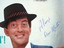 DEAN MARTIN SIGNED AUTOGRAPHED PHOTO. MATT HELM. RAT PACK. FRANK SINATRA. RECORD